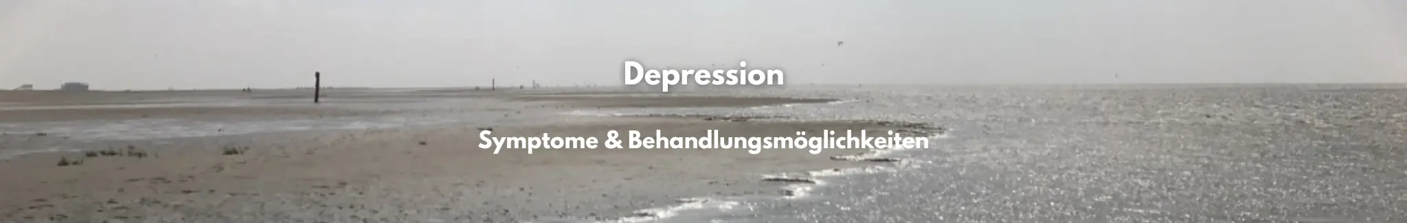 Psychotherapie hilft bei Depressionen!