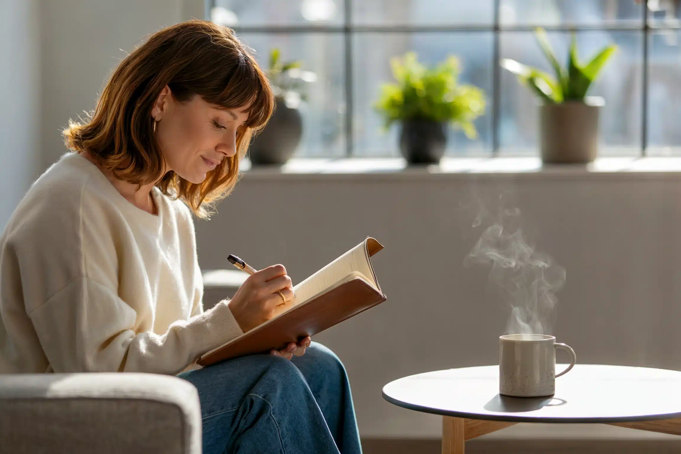 Schreibe Tagebuch gegen Stress! 