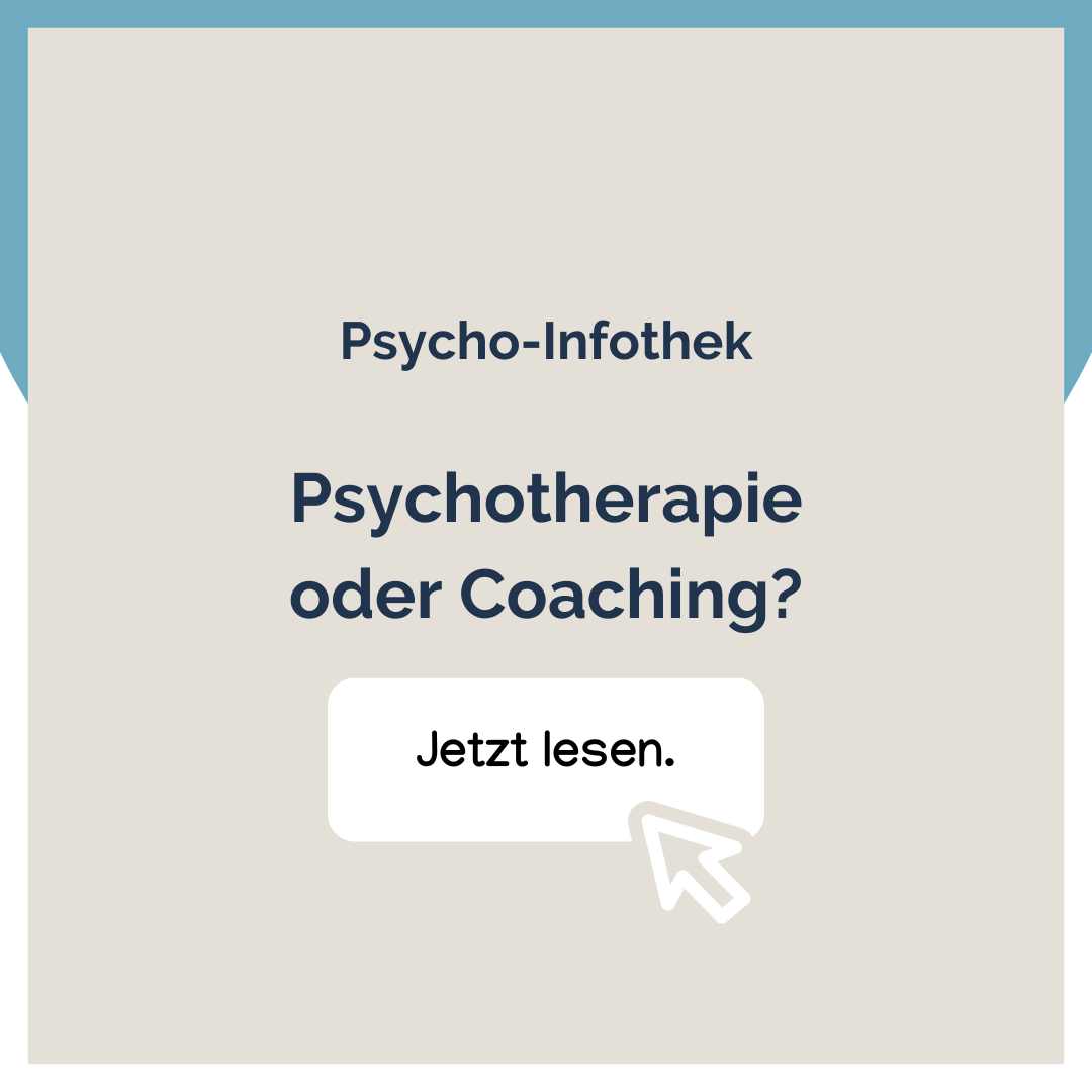 3 Psychotherapie oder Coaching? Lerne die Unterschiede kennen.